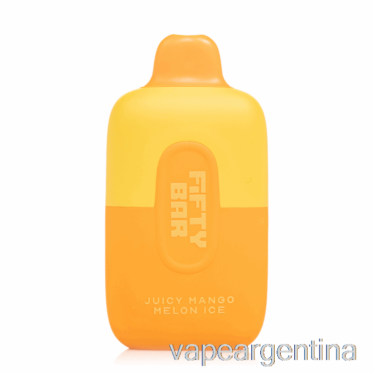 Cincuenta Bar 6500 Desechable Jugoso Mango Melón Hielo Vape Descartable